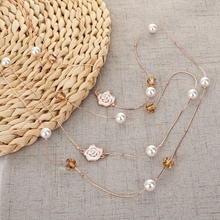 Show details for Low Cost Rose Gold Plated Casual Long Chain Necklace with Low Cost