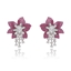 Show details for Wholesale Platinum Plated Cubic Zirconia Stud Earrings with No-Risk Return