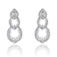 Show details for Nickel Free Platinum Plated Copper or Brass Dangle Earrings with No-Risk Refund