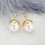 Picture of Bling Casual Artificial Pearl Stud Earrings