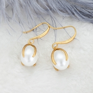 Picture of Need-Now White Classic Dangle Earrings from Editor Picks