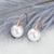 Picture of Charming White Artificial Pearl Dangle Earrings As a Gift