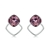 Picture of Copper or Brass Swarovski Element Stud Earrings Online Only