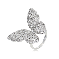 Picture of Casual Cubic Zirconia Adjustable Ring with Fast Delivery