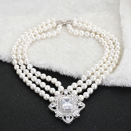 Show details for Designer Platinum Plated Casual Pendant Necklace with Easy Return Show details for Designer Platinum Plated Casual Pendant Necklace with Easy Return