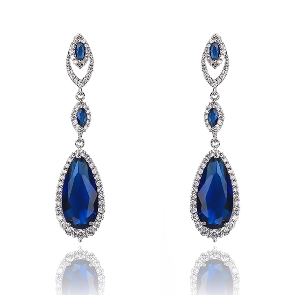 Picture of Fashionable Casual Luxury Dangle Earrings