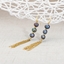 Show details for Classic Copper or Brass Dangle Earrings Online Only