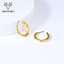 Show details for Need-Now Gold Plated Zinc Alloy Huggie Earrings Exclusive Online