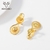 Picture of Zinc Alloy Gold Plated Dangle Earrings with Unbeatable Quality