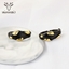 Show details for Shop Zinc Alloy Gunmetal Plated Stud Earrings with Wow Elements