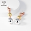 Show details for Zinc Alloy Dubai Dangle Earrings in Exclusive Design