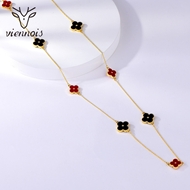 Picture of Delicate Enamel Small Long Chain Necklace