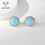 Show details for Recommended Blue Resin Stud Earrings from Top Designer