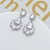 Picture of Inexpensive Platinum Plated Big Dangle Earrings from Reliable Manufacturer