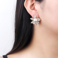 Picture of Luxury Gold Plated Stud Earrings with Worldwide Shipping