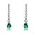 Picture of Luxury Green Dangle Earrings Online Only