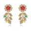 Show details for Pretty Cubic Zirconia Medium Dangle Earrings
