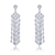 Picture of Attractive White Platinum Plated Drop & Dangle Earrings For Your Occasions