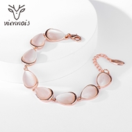 Picture of Inexpensive Rose Gold Plated Zinc Alloy Fashion Bracelet from Reliable Manufacturer