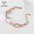 Picture of Hot Selling Rose Gold Plated Classic Fashion Bracelet from Top Designer