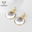 Show details for Zinc Alloy Dubai Dangle Earrings in Flattering Style