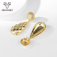 Picture of Buy Zinc Alloy Gold Plated Dangle Earrings with Low Cost