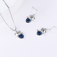 Show details for New Season Blue Zinc Alloy 2 Piece Jewelry Set with SGS/ISO Certification Show details for New Season Blue Zinc Alloy 2 Piece Jewelry Set with SGS/ISO Certification