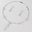 Show details for Luxury Platinum Plated 2 Piece Jewelry Set with 3~7 Day Delivery