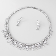 Show details for Nickel Free Platinum Plated Copper or Brass 2 Piece Jewelry Set with No-Risk Refund Show details for Nickel Free Platinum Plated Copper or Brass 2 Piece Jewelry Set with No-Risk Refund