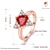 Picture of Most Popular Cubic Zirconia Red Fashion Ring