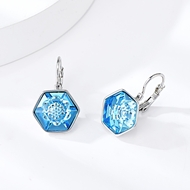 Show details for Sparkly Small Swarovski Element Small Hoop Earrings Show details for Sparkly Small Swarovski Element Small Hoop Earrings