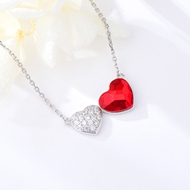 Show details for 925 Sterling Silver Swarovski Element Pendant Necklace from Certified Factory Show details for 925 Sterling Silver Swarovski Element Pendant Necklace from Certified Factory