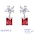 Picture of Shop Platinum Plated Big Dangle Earrings with Wow Elements