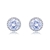 Picture of Wholesale Platinum Plated Medium Stud Earrings of Original Design