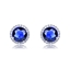 Show details for Copper or Brass Cubic Zirconia Stud Earrings in Flattering Style