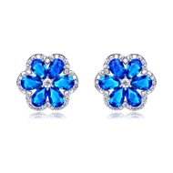 Picture of Stylish Medium Platinum Plated Stud Earrings