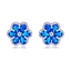 Show details for Stylish Medium Platinum Plated Stud Earrings