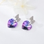 Show details for Great Swarovski Element Zinc Alloy Stud Earrings