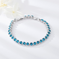 Show details for Zinc Alloy Swarovski Element Fashion Bracelet Online Shopping Show details for Zinc Alloy Swarovski Element Fashion Bracelet Online Shopping