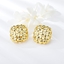 Show details for Dubai Gold Plated Stud Earrings with Speedy Delivery