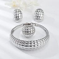 Picture of Dubai Zinc Alloy 3 Piece Jewelry Set with Speedy Delivery