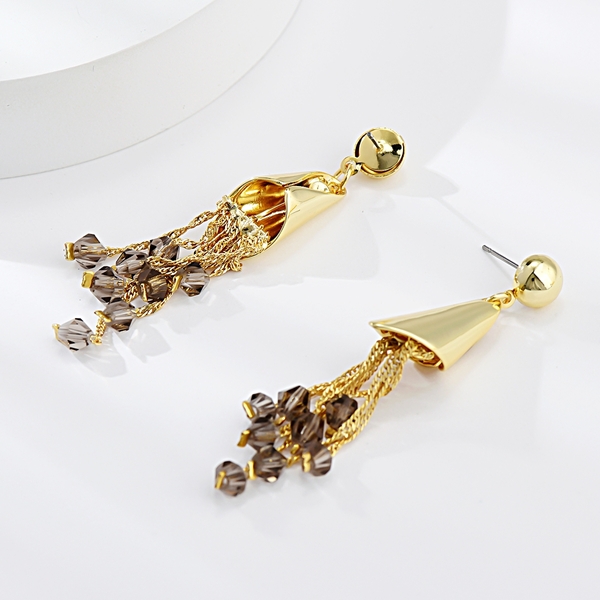 Picture of Irresistible Gold Plated Small Dangle Earrings at Super Low Price