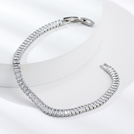 Picture of Purchase Platinum Plated White Fashion Bracelet Exclusive Online