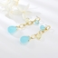 Show details for Classic Blue Dangle Earrings with Fast Delivery