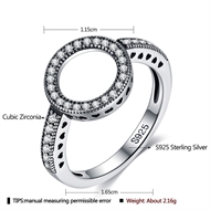 Picture of Reasonably Priced Platinum Plated Delicate Fashion Ring for Female