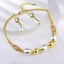 Show details for Popular Big Dubai Necklace and Earring Set