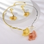 Show details for Low Price Multi-tone Plated Big 2 Piece Jewelry Set