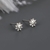 Picture of Small White Stud Earrings at Factory Price