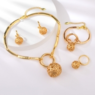 Show details for Shop Zinc Alloy Dubai 4 Piece Jewelry Set with Unbeatable Quality