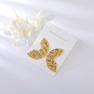 Picture of Zinc Alloy Big Big Stud Earrings As a Gift